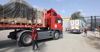 Gazze'ye insani yardım! Refah Sınır Kapısı’ndan 51 tır geçti...