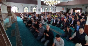 Panayır Cami ibadete açıldı