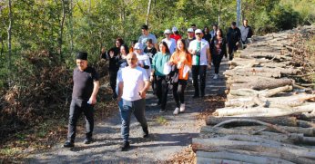 Başkan Söğüt,  Körfezli Gençlerle Yürüdü