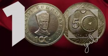 Cumhuriyet'in 100. yılına özel: '5 Türk Lirası'