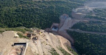 Dilovası Hastane yolunda köprü ayakları yükseliyor