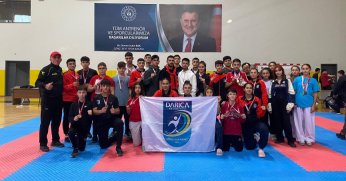 Turnuvada madalyaları topladılar