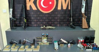 Eş zamanlı silah kaçakçılığı operasyonu: 23 gözaltı