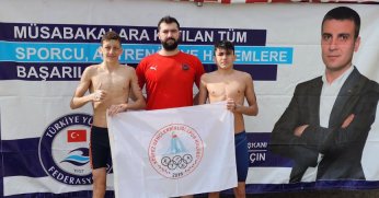 14 yaş yüzme seçmelerinde Körfezli Emre Türkiye birincisi oldu