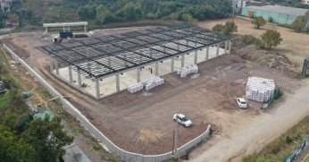 Karamürsel terminal binasında yüzde 40 ilerleme