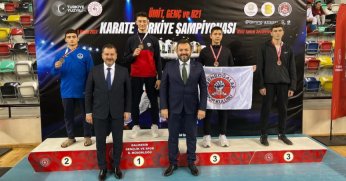 Karate Şampiyonasında Kağıtspor rüzgarı