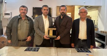 KOVİAD, BAŞKAN TURAN’IN MİSAFİRİ OLDU