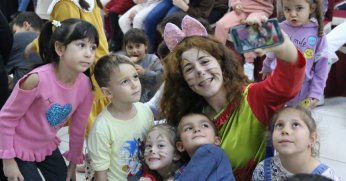 Körfez’de çocuklar doya doya eğlendi