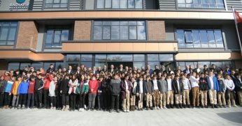 Okullara spor malzemesi desteği