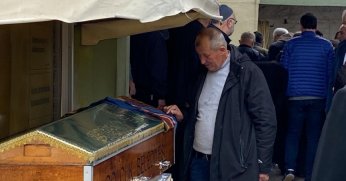 Feci kazada hayatını kaybeden kızına son bakış