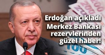 Merkez Bankası'dan rezervlerinden güzel haber! 