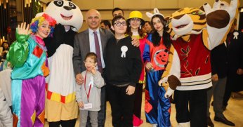 Körfez’de özel çocuklar unutulmadı