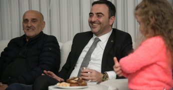 Başkan Özlü, Komşularına Misafir Olmayı Sürdürüyor