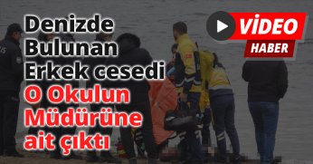 Kocaeli’de denizde erkek cesedi bulundu