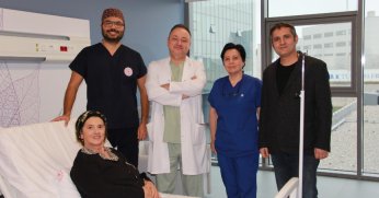 Kapalı akciğer kanseri ameliyatıyla normal hayatına hızlıca döndü