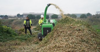 Dal ve bitki atıkları gübreye dönüşüyor