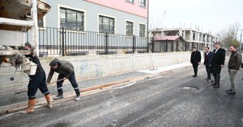 BAŞKAN KOCAMAN ÇALIŞMALARI YERİNDE İNCELEDİ