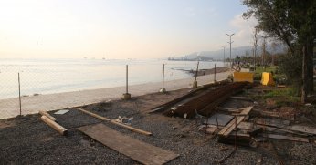 Yarımca Yelken Tesisinde çalışmalar sürüyor