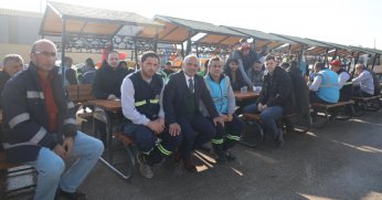 Başkan Söğüt, “Yapılan her hizmette alın teriniz var”