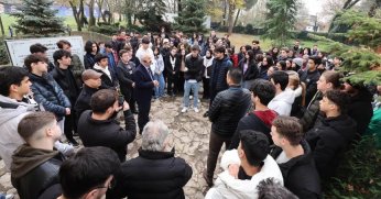 Gençler Fatih'in son seferine çıktığı Hünkar Çayırı'nı gezdi