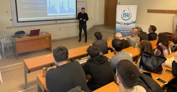 GTÜ MÜHENDİSLİK ÖĞRENCİLERİNE İSU’DAN SEMİNER