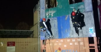 Afet gönüllüleri tecrübeleniyor