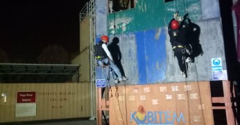 Afet gönüllüleri tecrübeleniyor