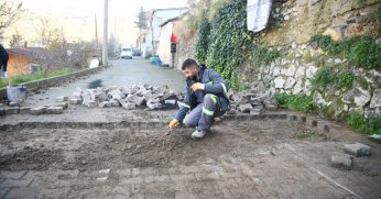 Güneşli havayı fırsat bilen ekiplerin yol mesaisi