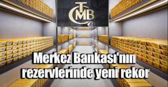 Merkez Bankası'nın rezervlerinde yeni rekor