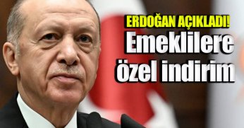 Emeklilere özel indirim 