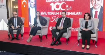 Cumhuriyetin 100. Yılında Sivil Toplum Buluşmaları Çalıştayı Düzenlendi