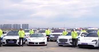 Suç örgütlerinden ele geçirilen araçlar emniyete verildi