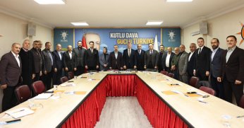 AK PARTİ SKM BAŞKANLARINI TOPLADI