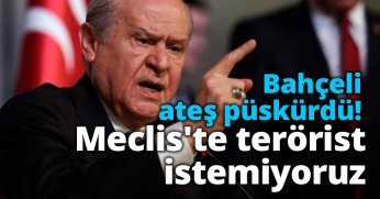 Meclis'te terörist istemiyoruz