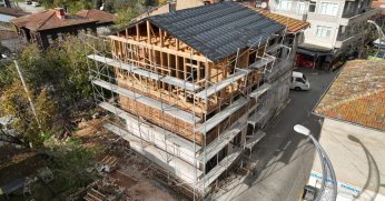 Tarihi Tavşancıl Evleri’nde Çalışmalar Devam Ediyor 