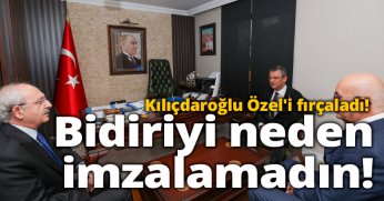 Bidiriyi neden imzalamadın!