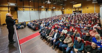 METE YARAR TÜRKİYE'NİN SAVUNMA SANAYİİNDEKİ ŞAHLANIŞINI GÖLCÜK’TE ANLATTI