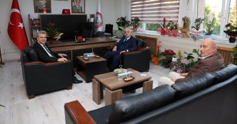 Başkan Aygün’den Erin ve Arslan’a Ziyaret
