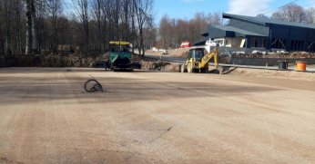 Teleferiğin son durağına otopark ve yol