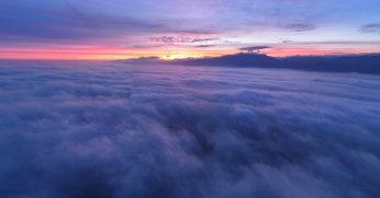 Sis manzarası mest etti