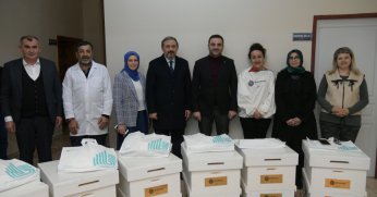 Başiskele'de arıcılara malzeme desteği