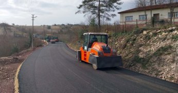 Akçaova Kubuzcu-Ağacıl arasına asfalt