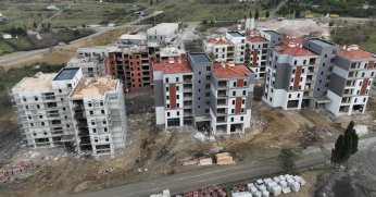 Tavşancıl TOKİ Konutları Hızla Yükseliyor 
