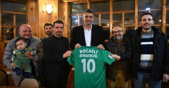 BAŞKAN KOCAMAN, ŞAMPİYON HEMŞERİ DERNEĞİNİ TEBRİK ETTİ