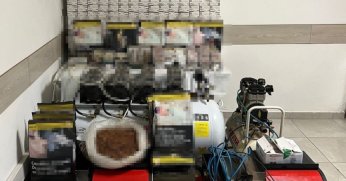 Kocaeli'de 93 bin 924 boş ve dolu makaron ele geçirildi