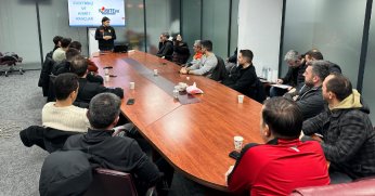 İtfaiyeden elektrikli araçlara müdahale eğitimi