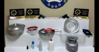 Kocaeli’de uyuşturucu operasyonu: 4 tutuklama