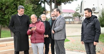 BAŞKAN KOCAMAN, KÖSEKÖY MEYDANINDAKİ ÇALIŞMALARI İNCELEDİ