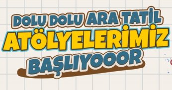 Başiskele’de Dolu Dolu Ara Tatil Atölyeleri Başlıyor