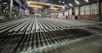 Alikahya tramvayında rayların üretimi tamamlandı